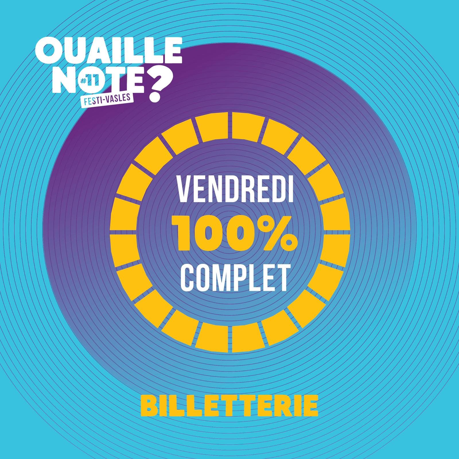 Complet Vendredi Soir